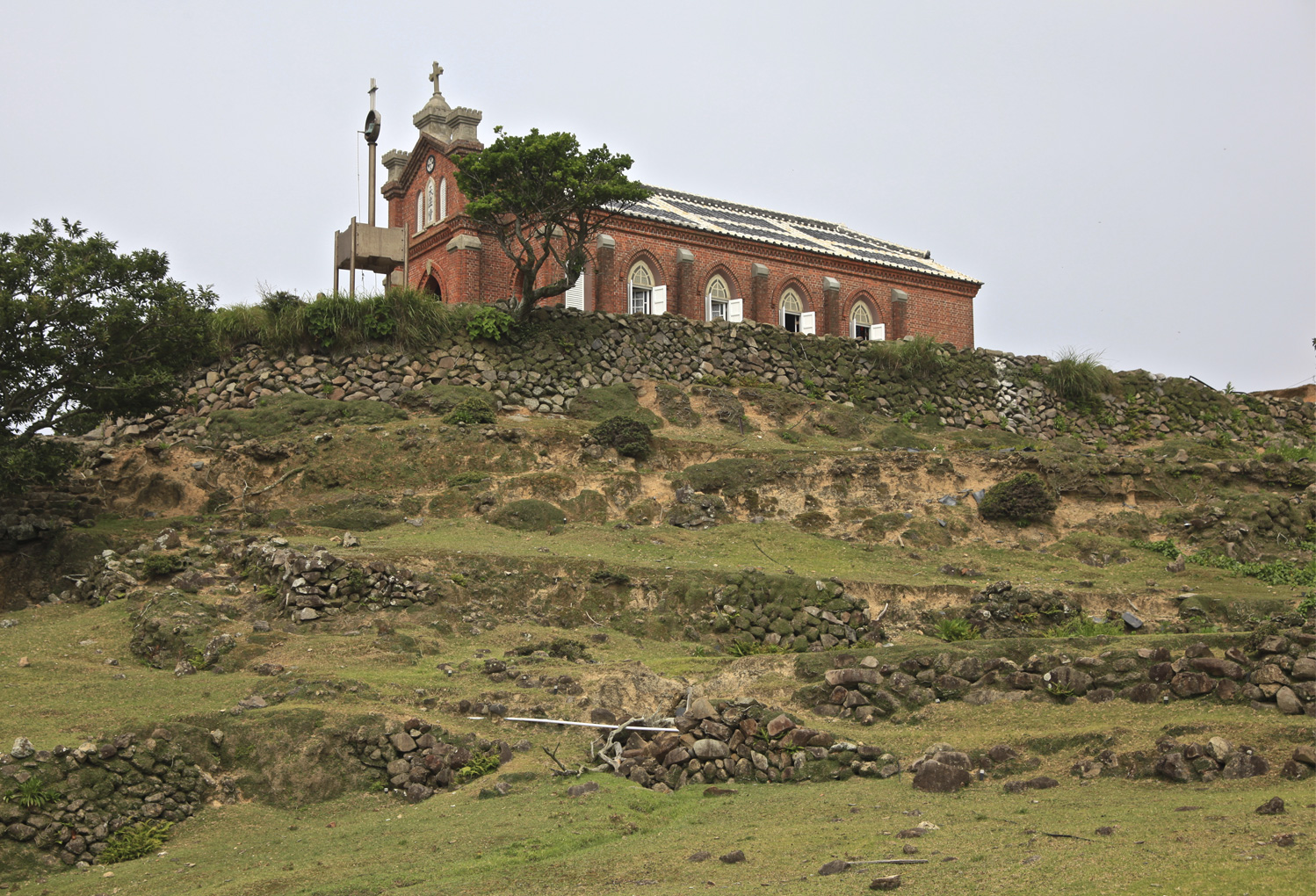 長崎と天草地方の潜伏キリシタン関連遺産：修復された旧野首教会堂