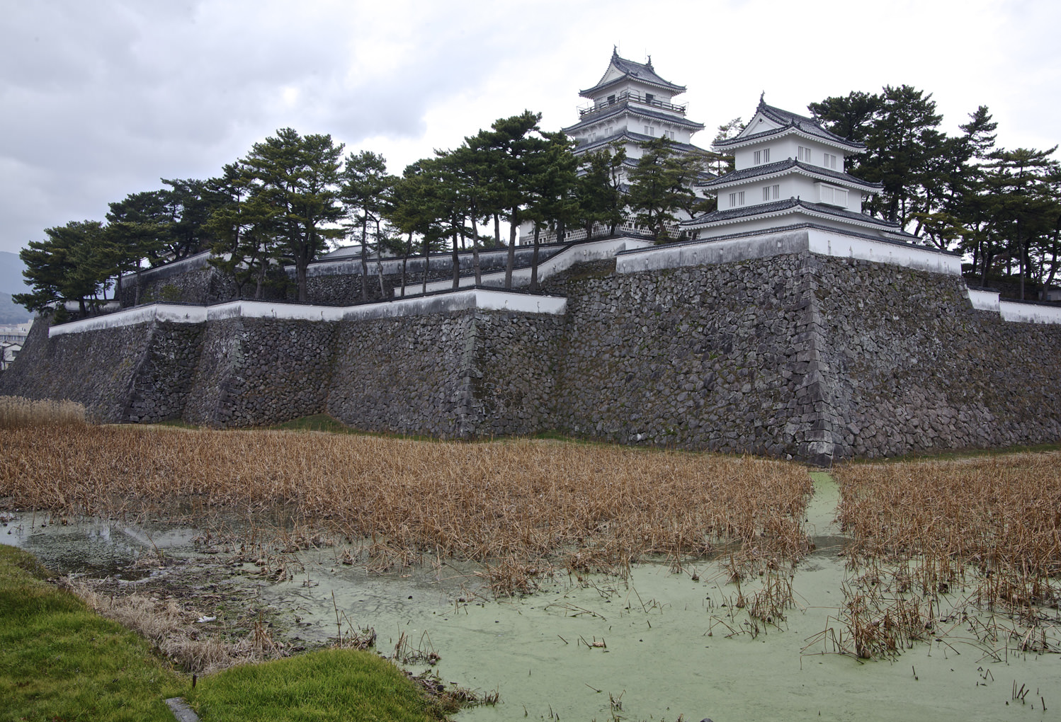 Shimabara Castle built by Shigemasa Matsukura